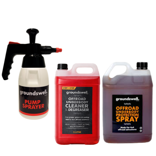 Underbody Cleaner & Protection Pro kits