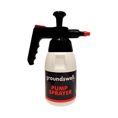 Solvent pump sprayer made in Germany for applying underbody protection spray, tyre shine and lubricant