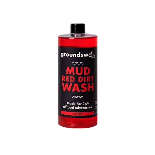 Groundswell Mud Red Dirt Wash heavy-duty 4WD cleaner for removing red dust, clay and mud after offroad adventures