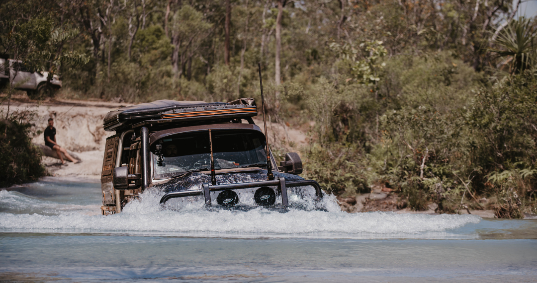 79 Series river crossing n Cape York